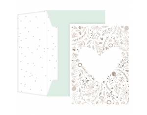 Čestitka 10,5x14,8cm Wedding Stewo 5100 51 blister