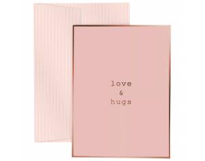 Čestitka 10,5x14,8cm Love&Hugs Stewo 9965 26 blister