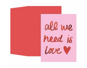 Čestitka 10,5x14,8cm Love Stewo 5098 25 blister